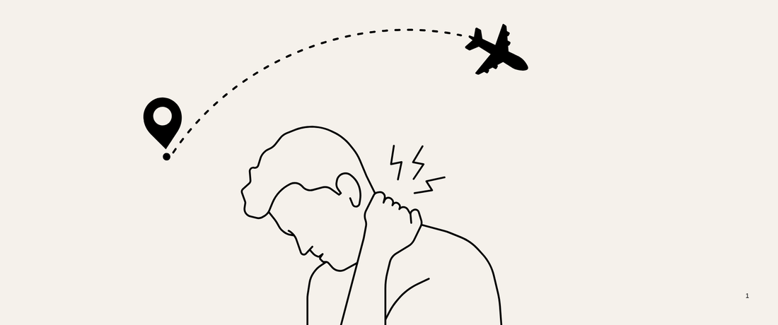 Neck Pain After Long Flights? How to Relieve Stiffness Fast (5-Min Reset Guide)