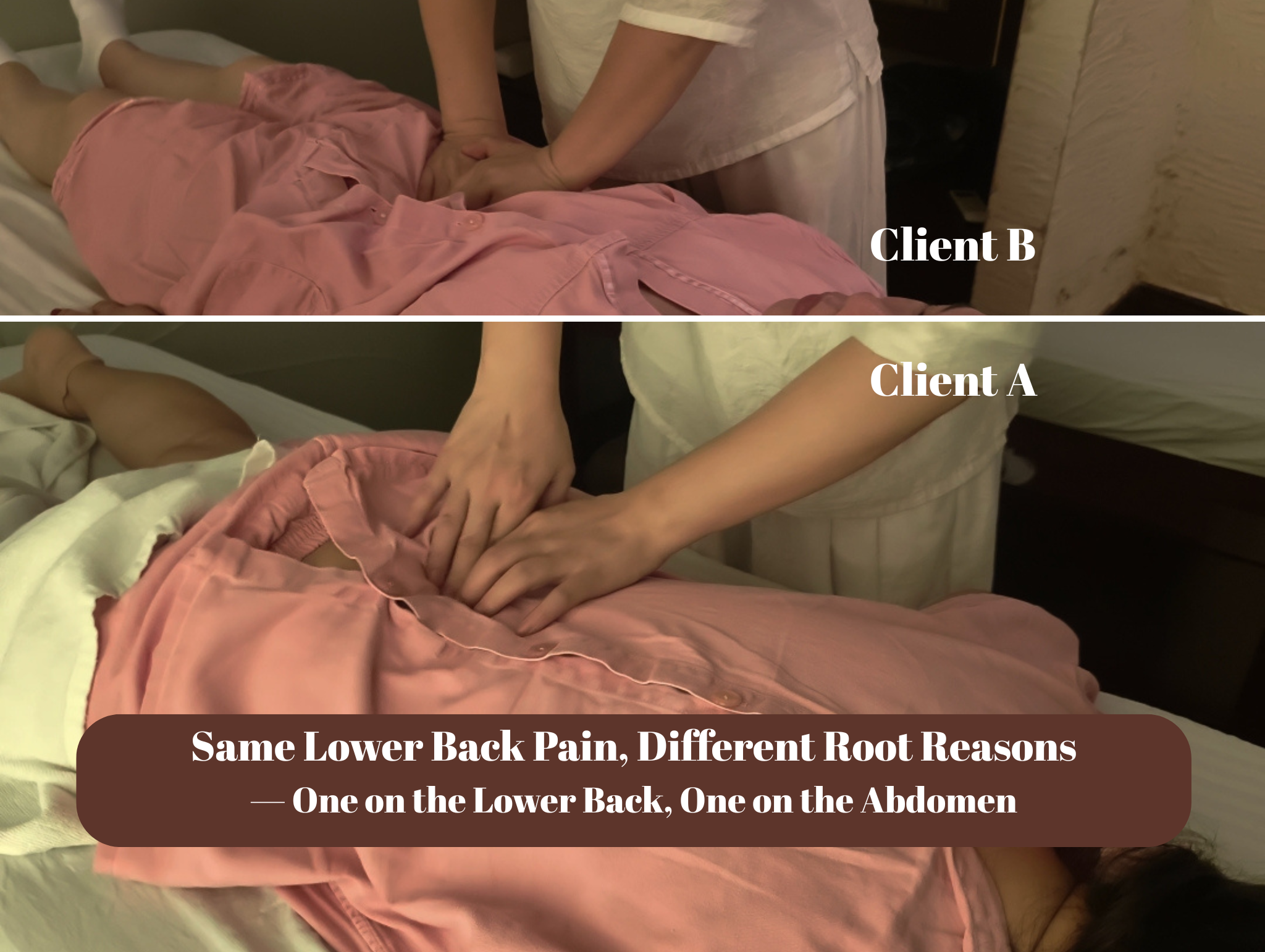 Same Lower Back Pain, Different Root Causes: A Real TCM Massage Story