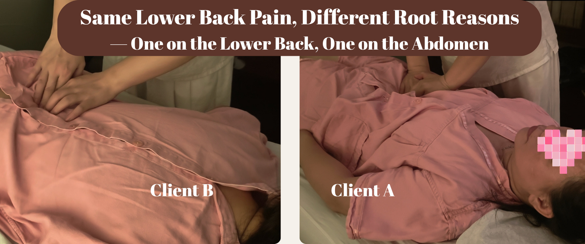 Same Lower Back Pain, Different Root Causes: A Real TCM Massage Story