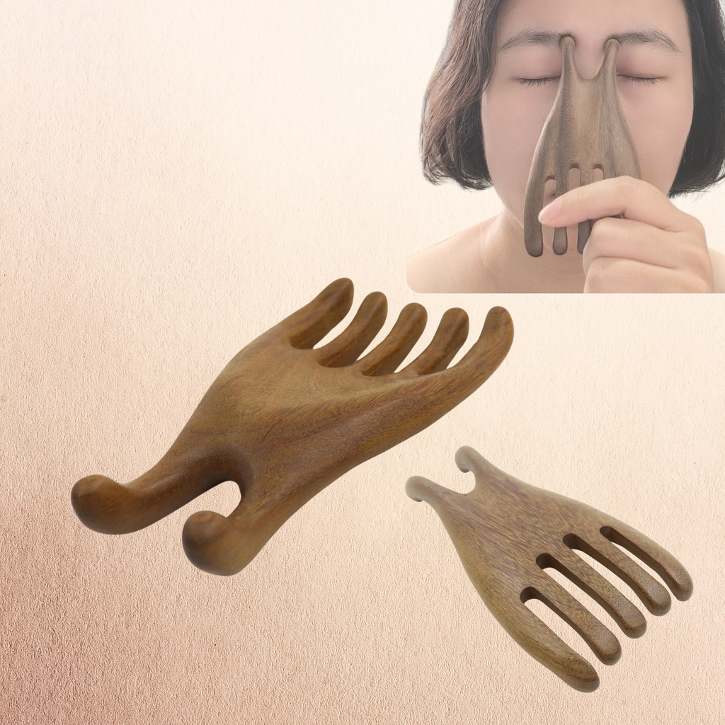 The AcuWood Eye Massager | Targeted Relief for Migraine Eye Pain and Whole Body Pain