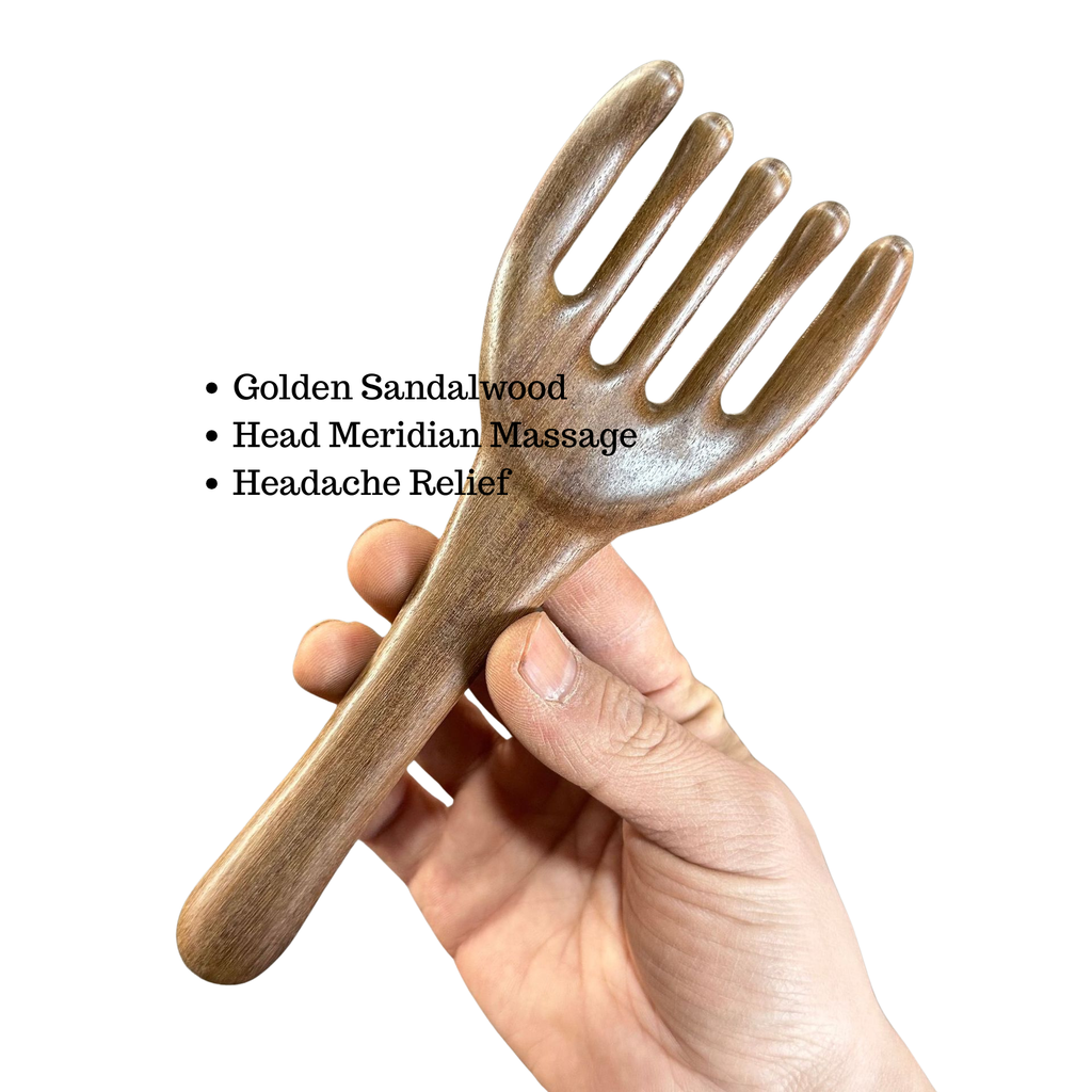 Effortless Acupressure Scalp Massager Headache Relief Tool