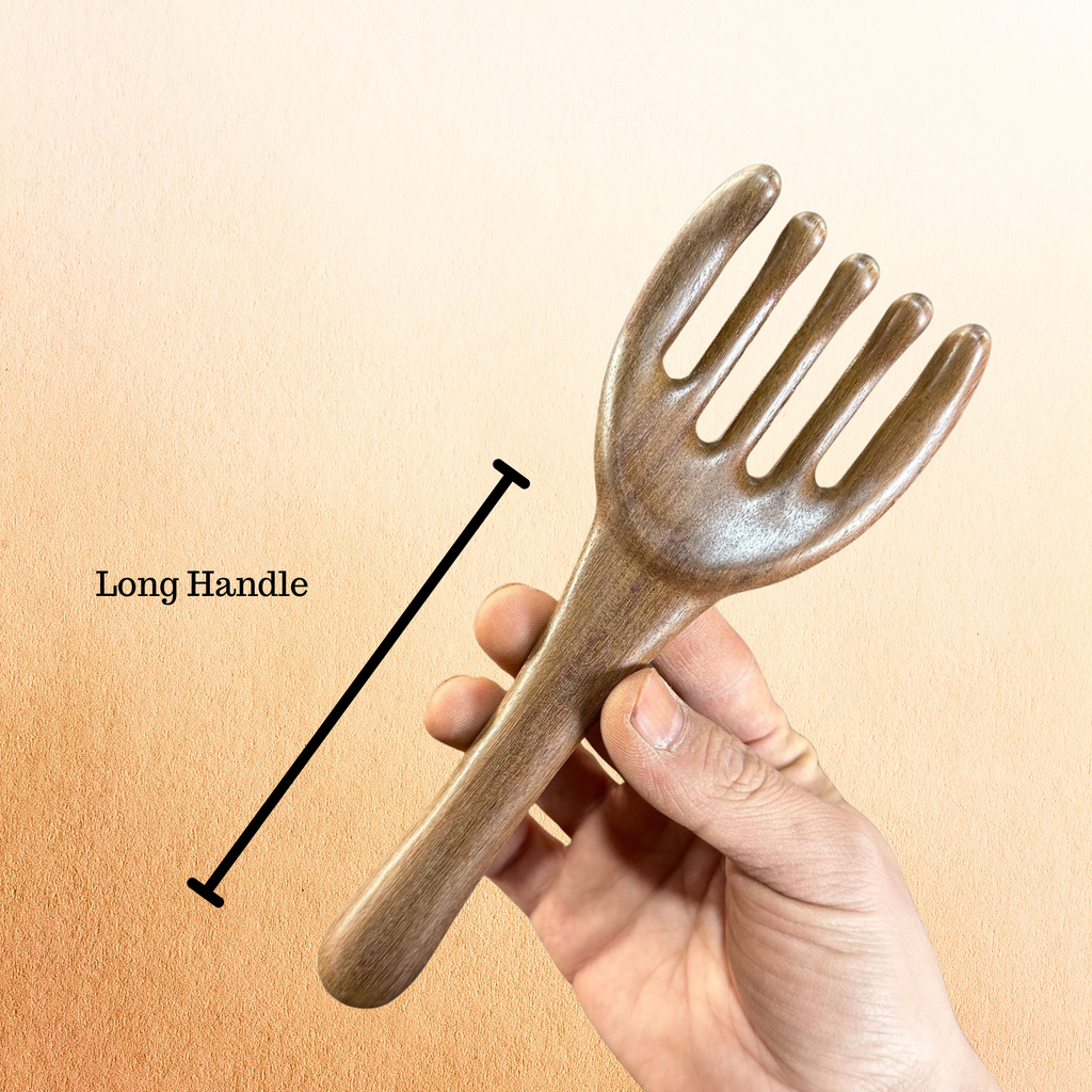 Effortless Acupressure Scalp Massager Headache Relief Tool