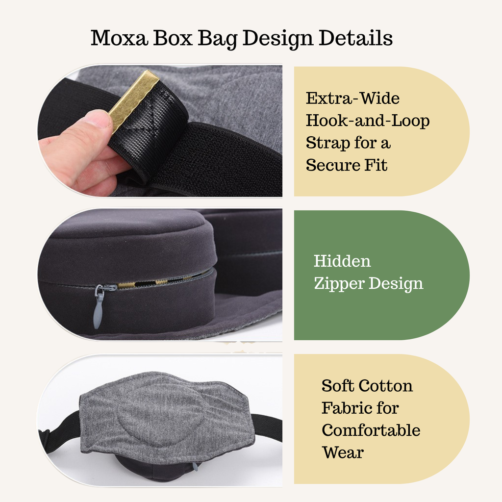Smokeless Copper Moxa Box for Neck Knee Waist Shoulder Back Joints Pain Relief