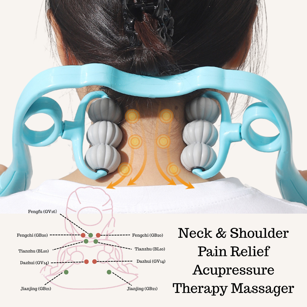 Neck Acupressure Therapy Neck Pain Relief Massager