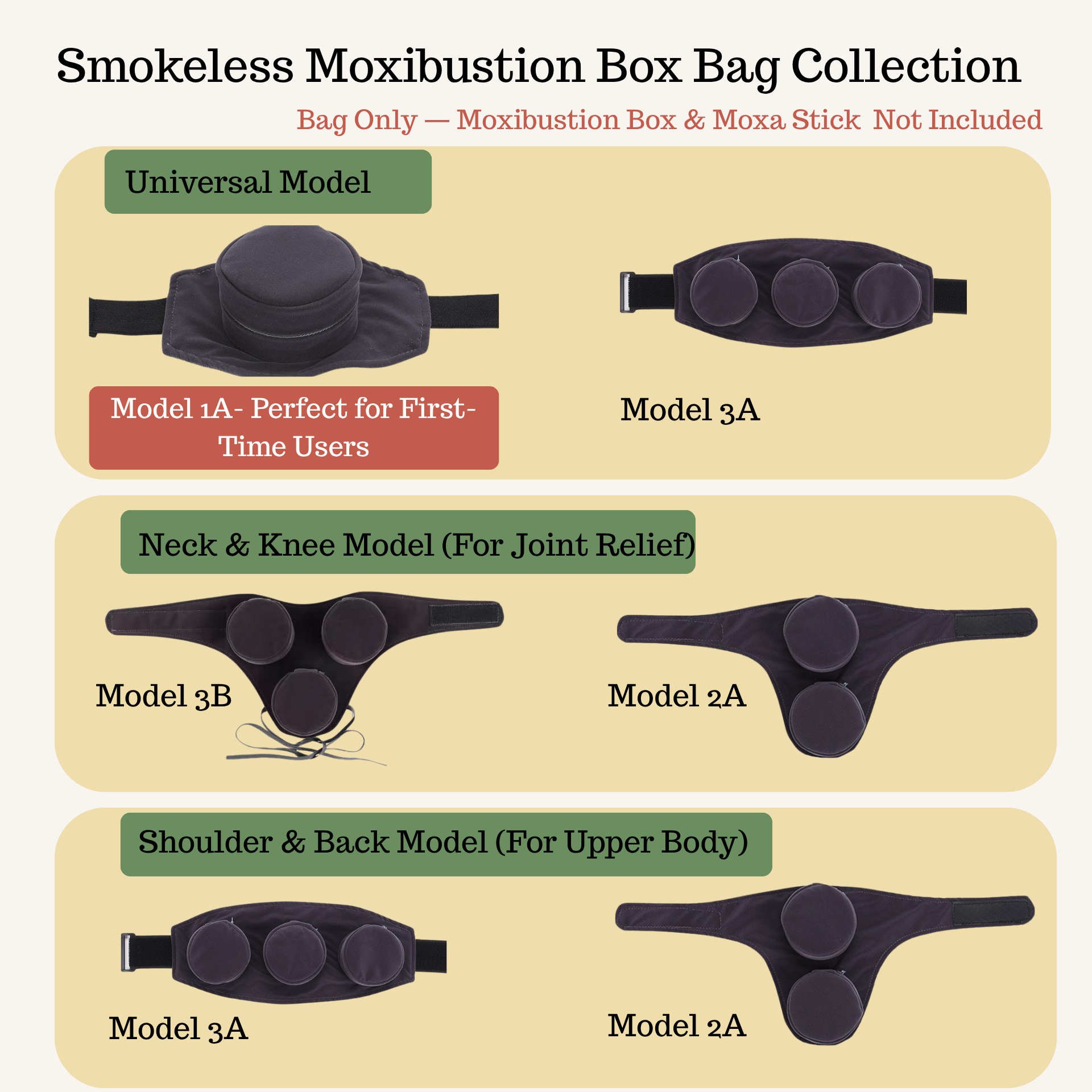 Smokeless Copper Moxa Box for Neck Knee Waist Shoulder Back Joints Pain Relief