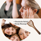 Effortless Acupressure Scalp Massager Headache Relief Tool
