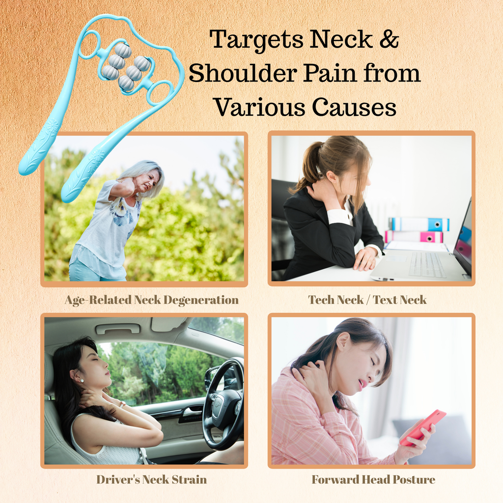 Neck Acupressure Therapy Neck Pain Relief Massager